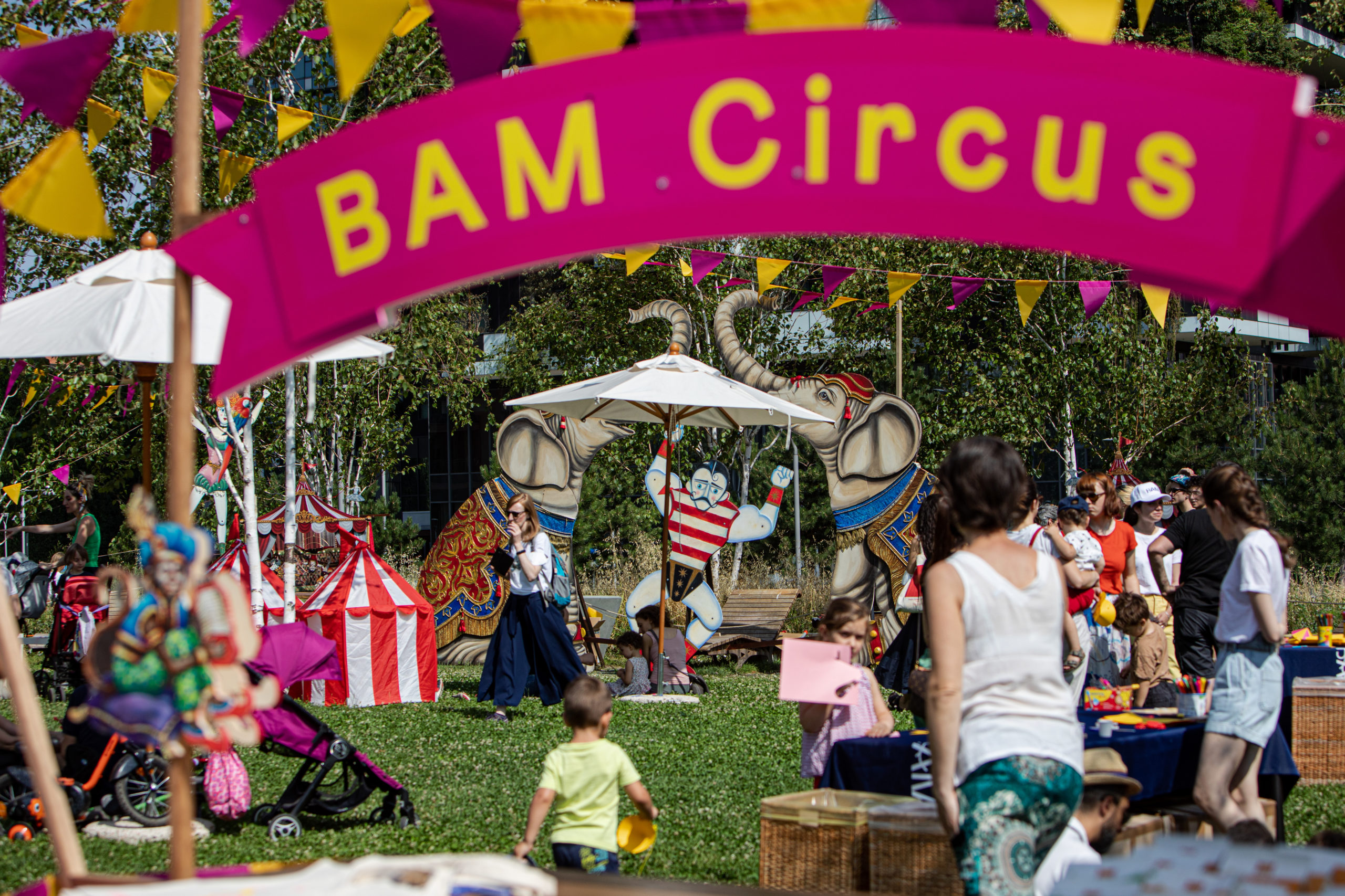 All of the BAM Circus photos amidst dreams and reality